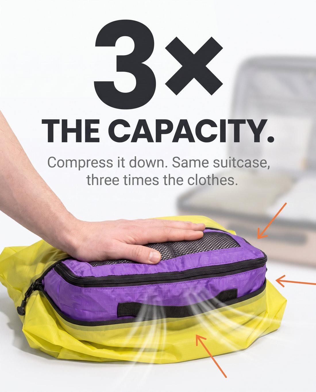 3x capacity compression
